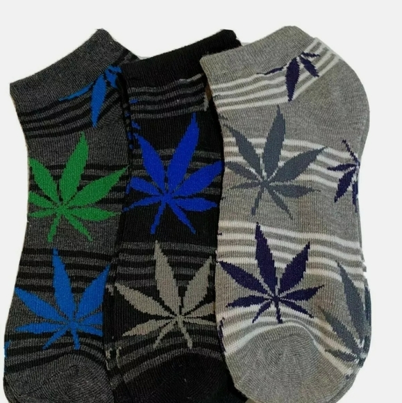 Pot Socks Weed Hemp Anklets New - Picture 6 of 6